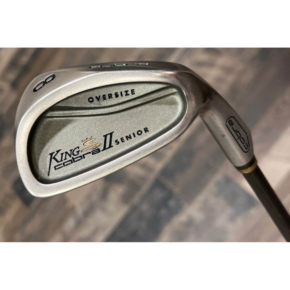 King Cobra II Oversize Single 8 Iron IQ Senior Flex Graphite Shaft RH